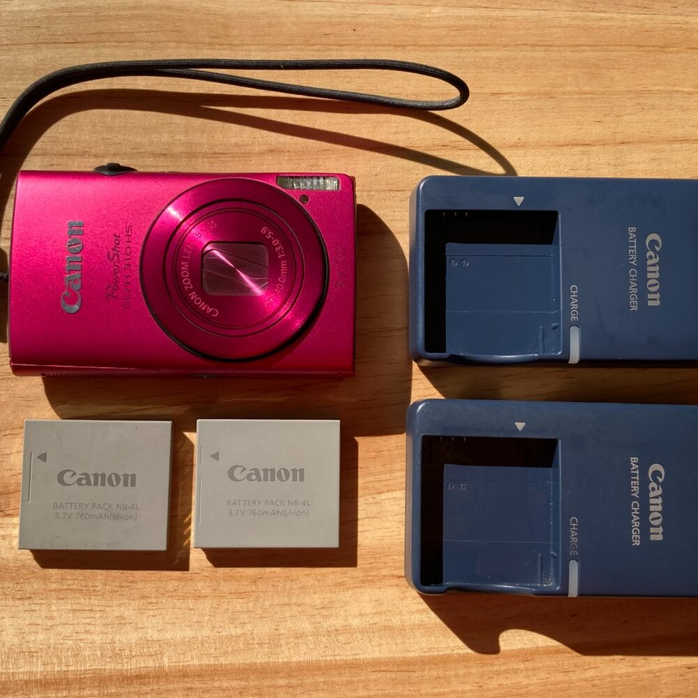 Canon PowerShot Digital Camera DigiCam ELPH 310 IXUS - Picture 2 of 10